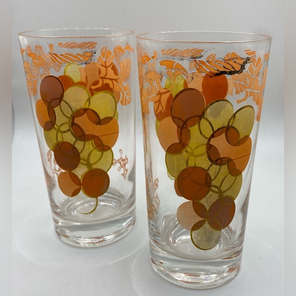 MCM Grape Glasses Set of 2 Vintage - Picture 6 of 6